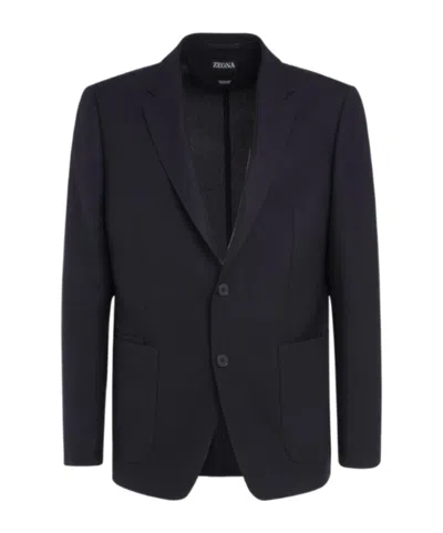 Zegna Long Sleeve Blazer