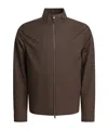 Zegna Long Sleeve Casual Jacket In Brown