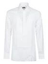Zegna Lux Tailoring Long Sleeve Shirt In White