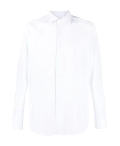 ZEGNA LONG-SLEEVE COTTON SHIRT