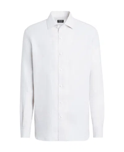ZEGNA ZEGNA BUTTONED LONG-SLEEVED SHIRT
