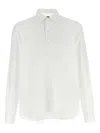 Zegna Linen Shirt With Chest Pocket And Structured Collar