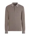 ZEGNA LONG-SLEEVE POLO SHIRT