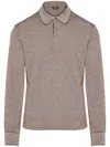 ZEGNA LONG-SLEEVE POLO SHIRT