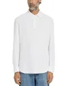 ZEGNA LONG SLEEVE POLO SHIRT