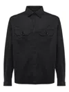 Zegna Camicia Con Tasche In Black