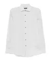 Zegna Long Sleeve Shirt In Light Gray