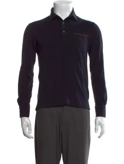 Pre-owned Zegna Long Sleeve Shirt In Multicolor