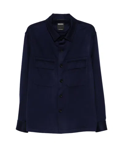 Zegna Suit In Blue