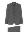 Zegna Two-piece Single-breasted Suit In Black
