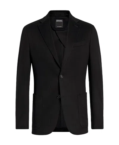 ZEGNA LONG-SLEEVED SUIT COAT
