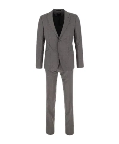 ZEGNA SINGLE-BREASTED WOOL SUIT