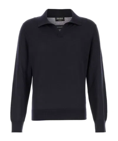 ZEGNA ZEGNA CASHSETA POLO SHIRT