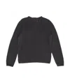 Zegna Long-sleeved Sweater In Black