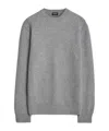 Zegna Oasi Cashmere Man Sweater Grey Size 40 Cashmere In Gray