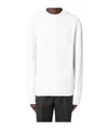 Zegna Oasi Ribbed Cashmere Sweater In White