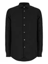 Zegna Long-sleeves Shirt In Black