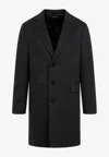 ZEGNA LONG WOOL COAT