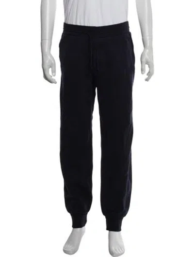 Pre-owned Zegna Lounge Bottoms In Blue