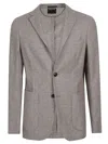 Zegna Lux Tailoring Formal Jacket In Multi