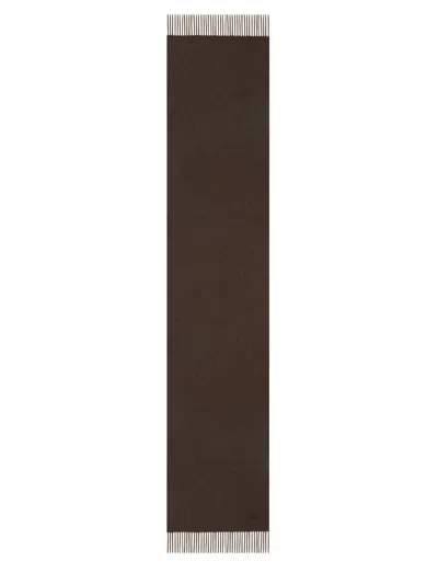 Zegna Luxurious Cashmere Oasis Scarf In Brown