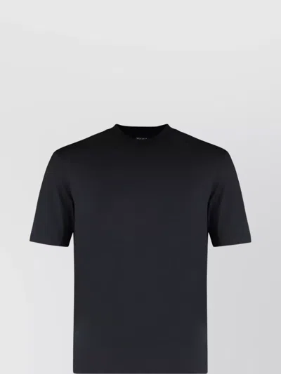 ZEGNA LUXURIOUS COTTON SILK BLEND T-SHIRT