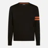 Zegna Crewneck Sweater With Ribbed Cuffs And Hem