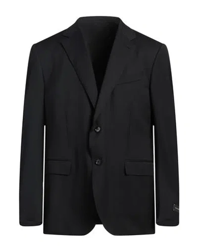 Zegna Man Blazer Black Size 50 Wool