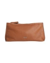 Zegna Man Handbag Brown Size - Leather In Brown
