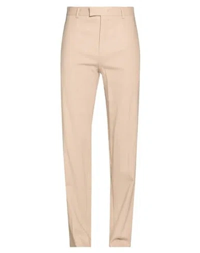 Zegna Man Pants Beige Size 30 Linen In Neutral