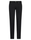 Zegna Man Pants Black Size 34 Cotton, Elastane In Black
