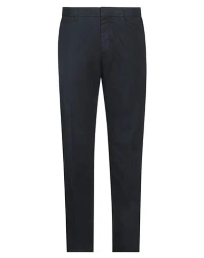ZEGNA ZEGNA MAN PANTS BLUE SIZE 30 COTTON, ELASTANE