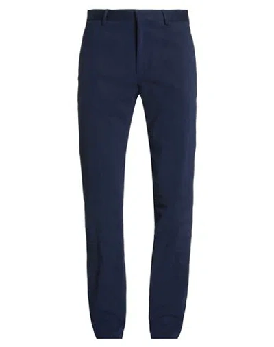 ZEGNA ZEGNA MAN PANTS BRIGHT BLUE SIZE 36 COTTON, ELASTANE