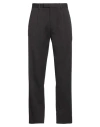 Zegna Man Pants Dark Brown Size 32 Cotton, Wool