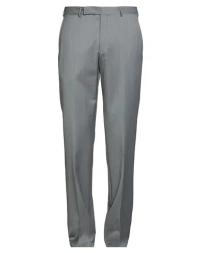 ZEGNA ZEGNA MAN PANTS GREY SIZE 36 WOOL