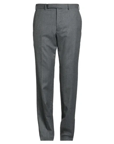 ZEGNA ZEGNA MAN PANTS GREY SIZE 38 WOOL