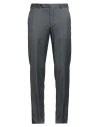 Zegna Man Pants Lead Size 34 Wool In Gray