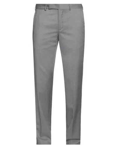 Zegna Man Pants Grey Size 42 Wool