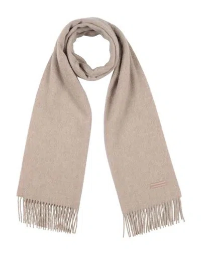 Zegna Man Scarf Beige Size - Cashmere In Sand