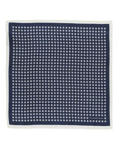 Zegna Man Scarf Blue Size - Silk