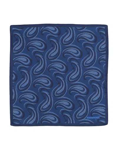 Zegna Scarves In Blue