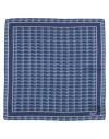 Zegna Man Scarf Blue Size - Silk In Blue