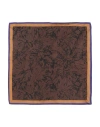 Zegna Man Scarf Brown Size - Silk In Brown