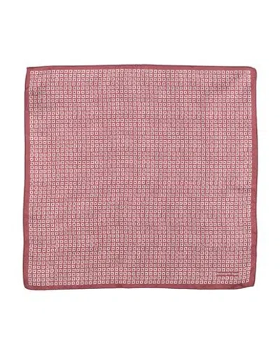 Zegna Man Scarf Burgundy Size - Silk In Red