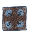 Zegna Man Scarf Chocolate Brown Size - Silk In Brown