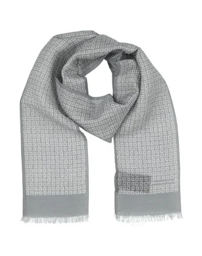 Zegna Man Scarf Grey Size - Cotton, Linen