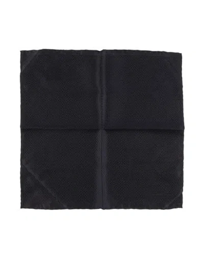 Zegna Man Scarf Midnight Blue Size - Silk