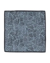 Zegna Man Scarf Navy Blue Size - Silk