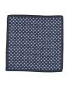 Zegna Man Scarf Navy Size - Silk In Navy