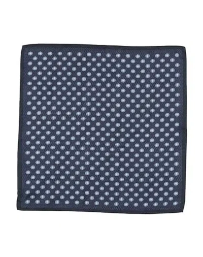 Zegna Man Scarf Navy Size - Silk